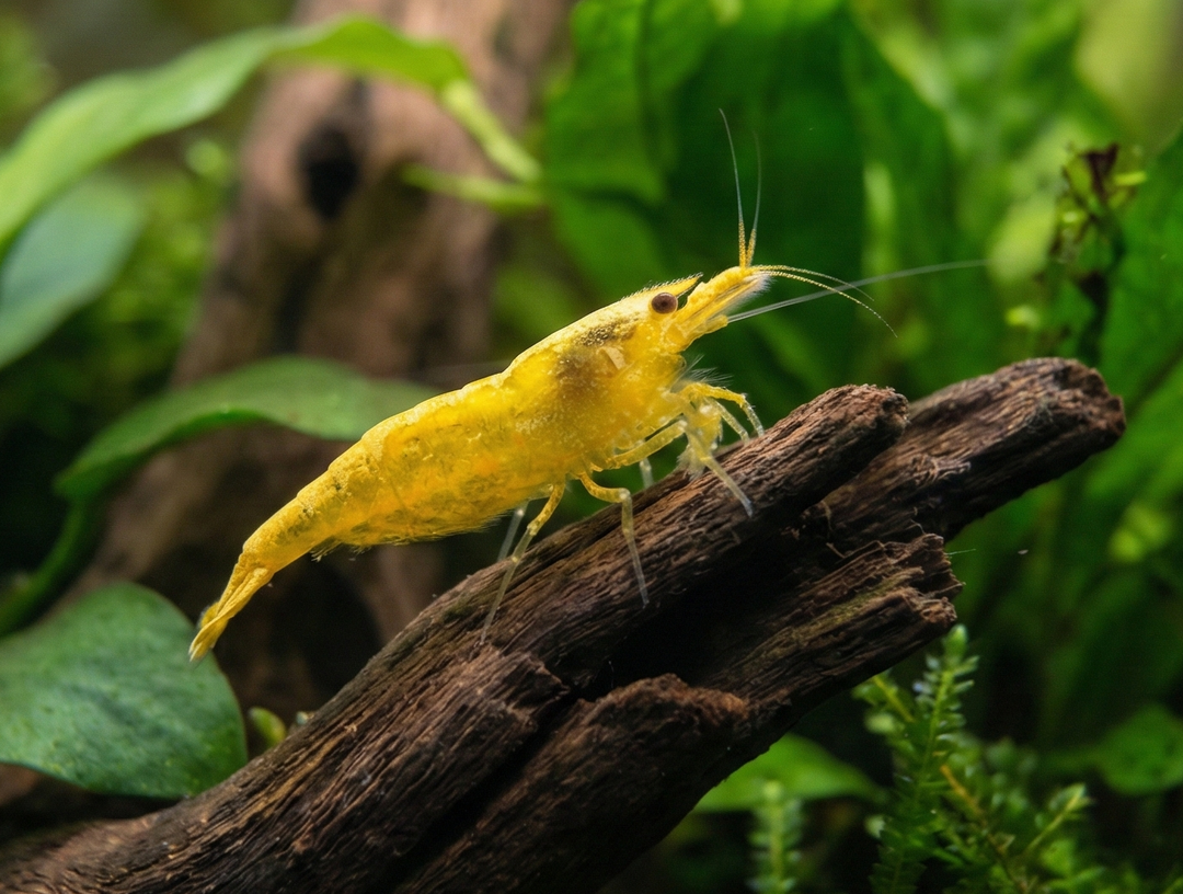 24k Yellow Neocaridina Shrimp
