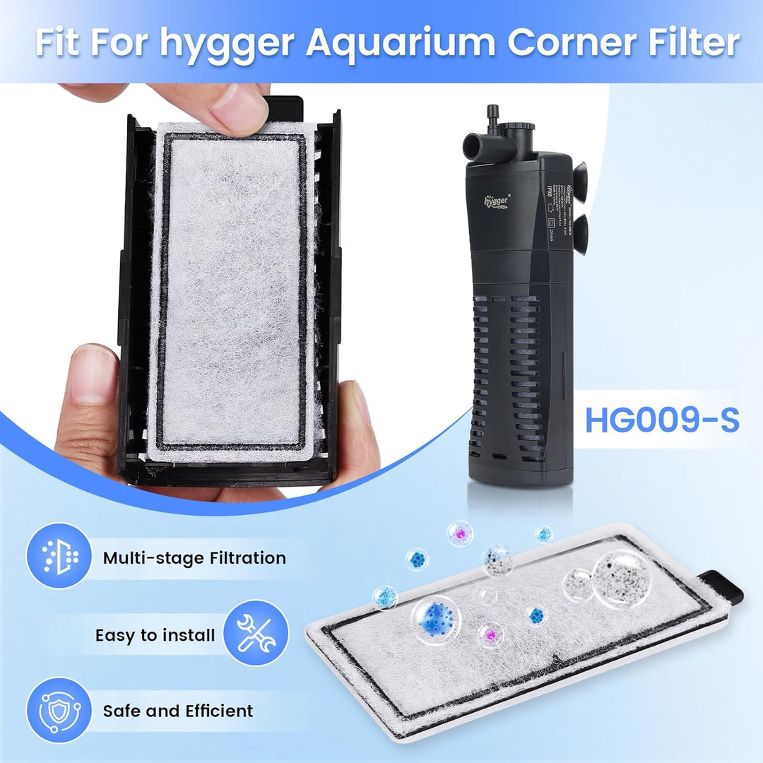 Hygger Internal Aquarium Canister Filter Replacement Catridges