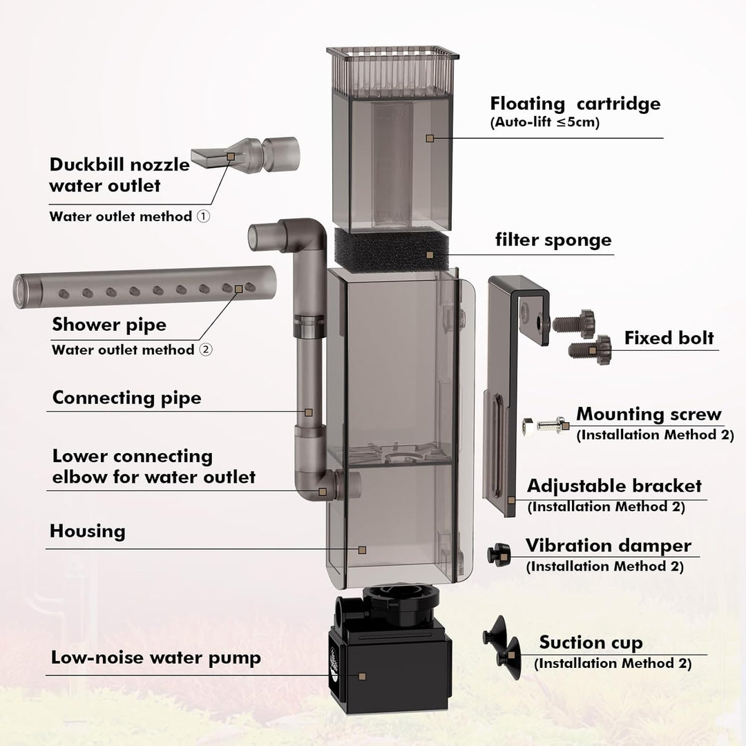 Hygger Aquarium Surface Skimmer