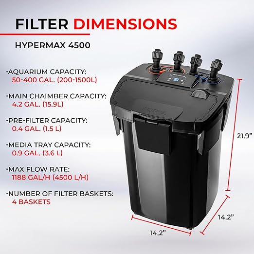 AquaEL Hypermax 4500 BT
