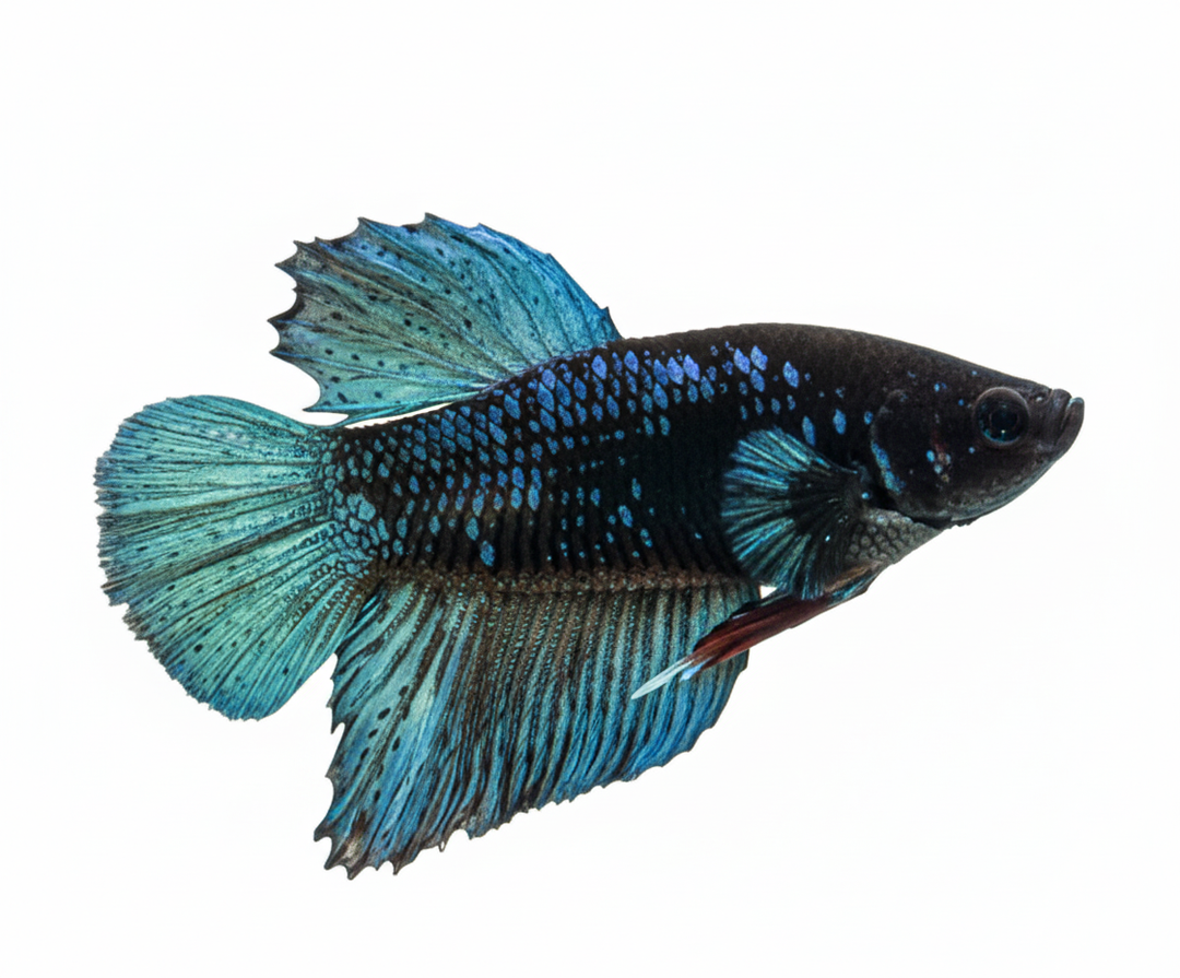 Avatar Halfmoon Plakat Male Betta
