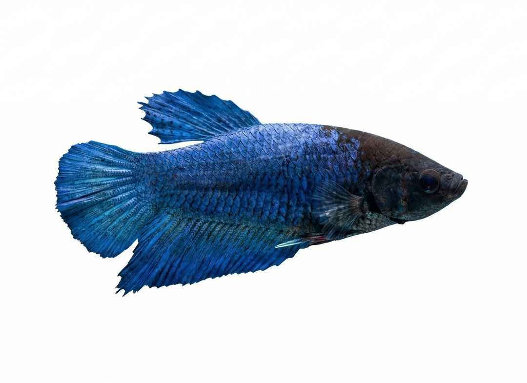 Blue Dragon Halfmoon Female Betta
