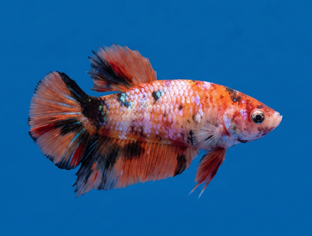 Galaxy Halfmoon Female Betta