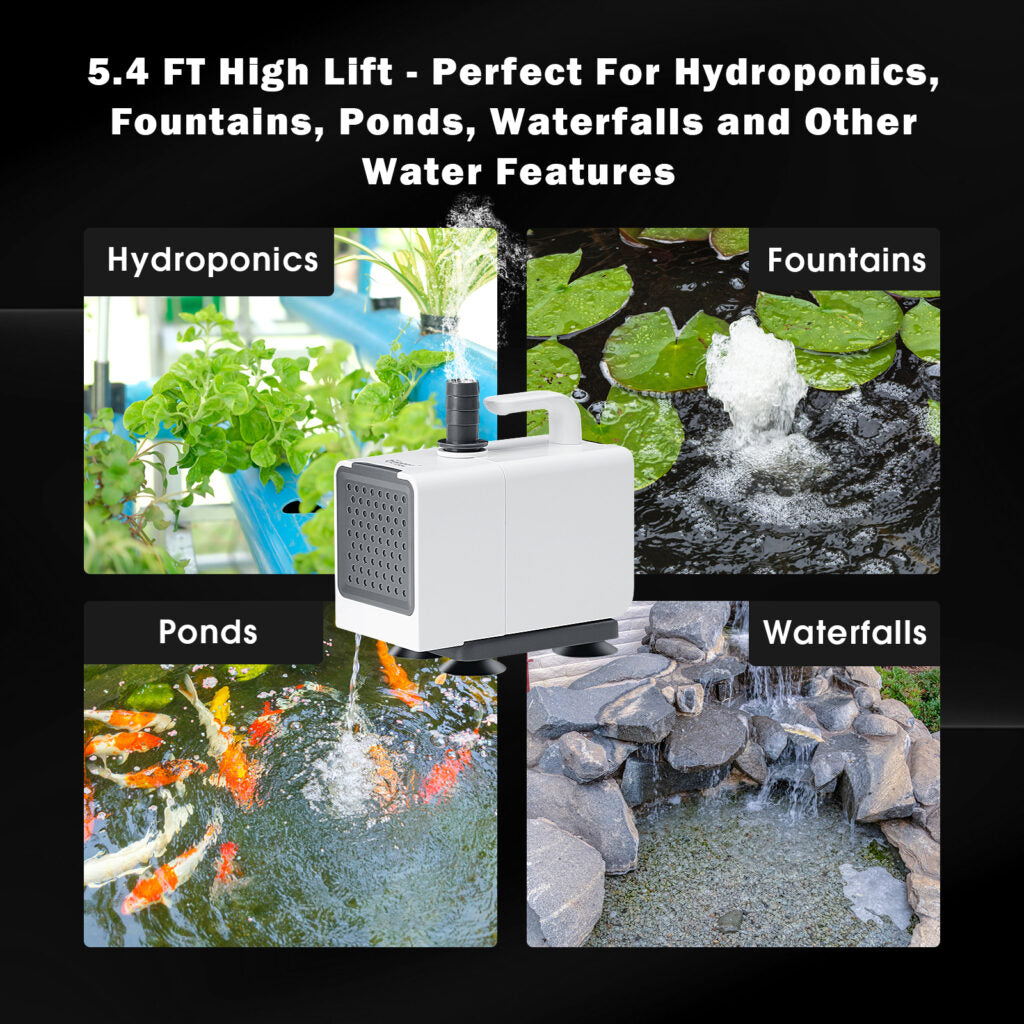 Hygger Water Pump with Pre-Filter