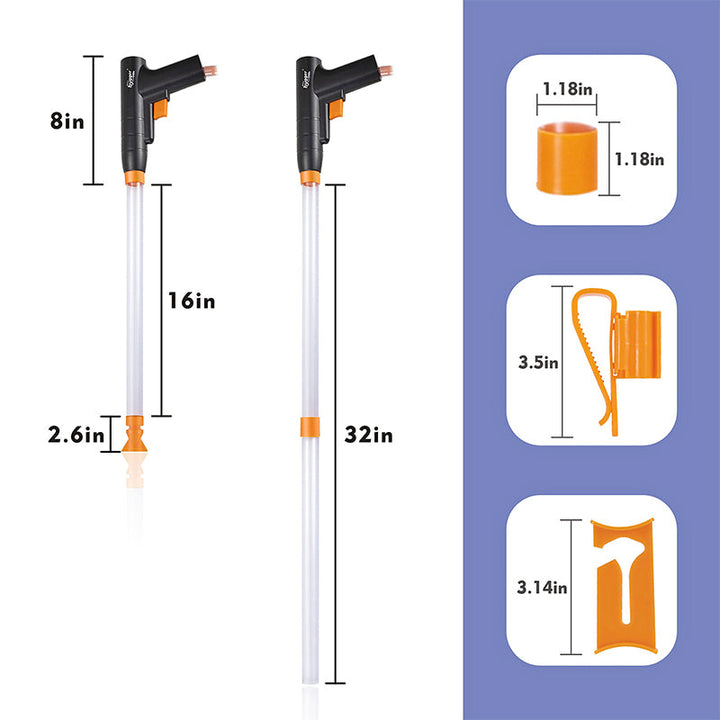 Hygger Aquarium Gravel Cleaner Kit