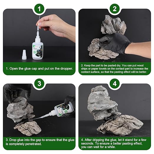Hygger Aquarium Landscaping Glue