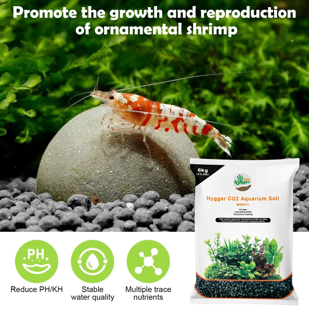 Hygger Aquascaping Aquarium Shrimp Soil