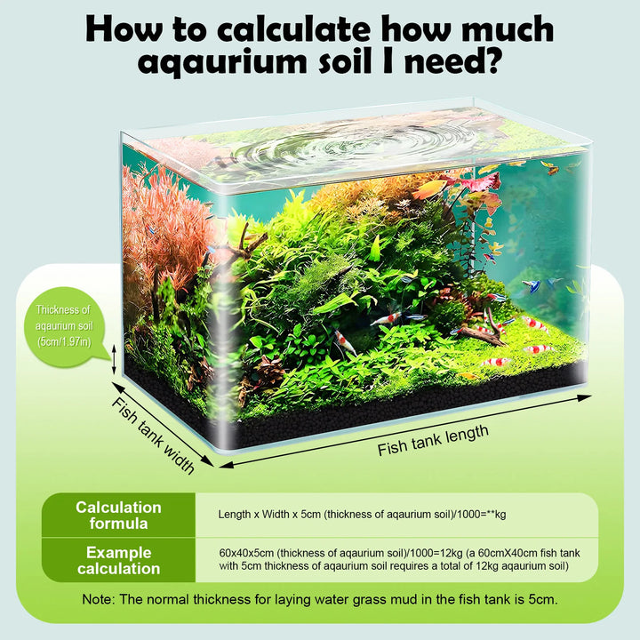 Hygger Aquascaping Aquarium Shrimp Soil