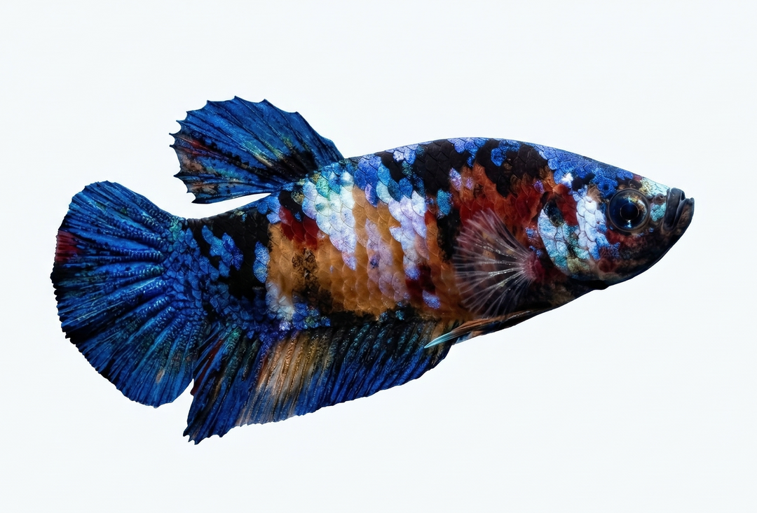 Koi Galaxy Plakat Male Betta