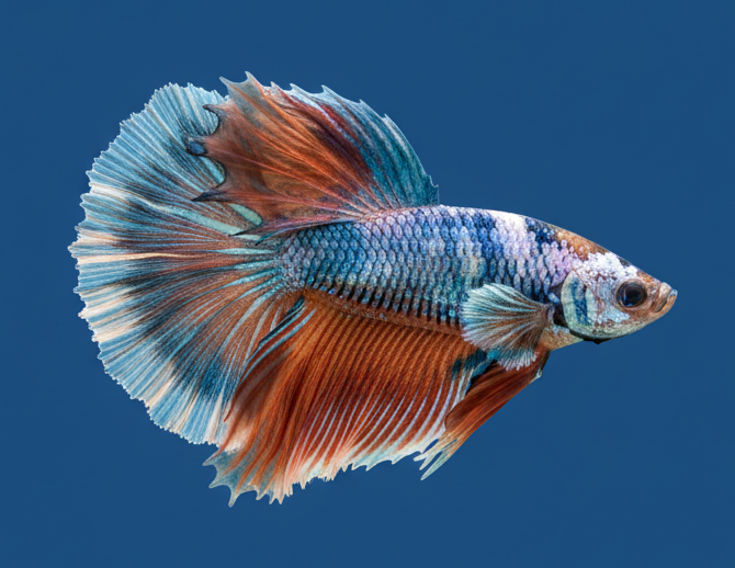 Koi Galaxy Halfmoon Male Betta