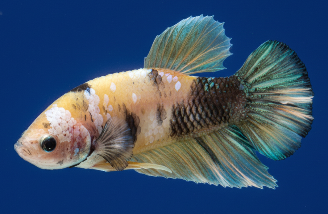 Koi Tiger Plakat Male Betta