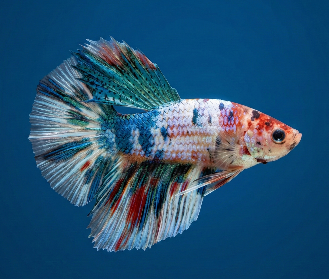 Koi Galaxy Halfmoon Male Betta