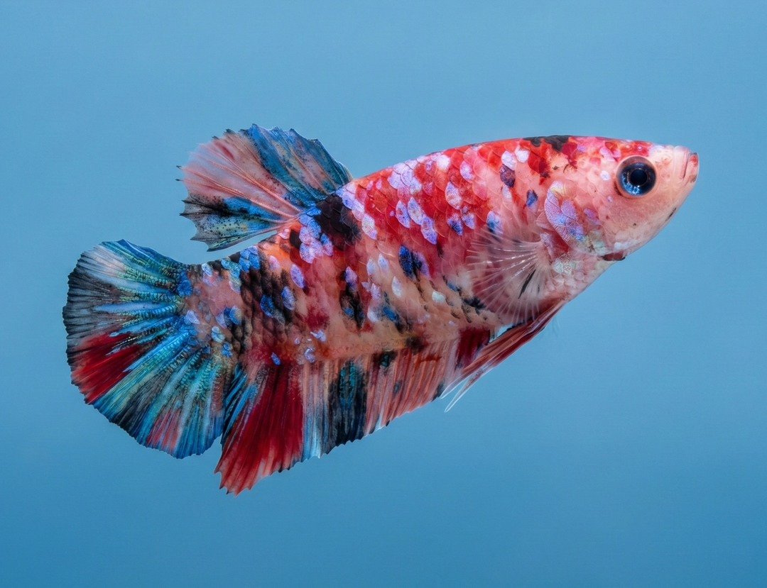 Koi Galaxy Plakat Female Betta
