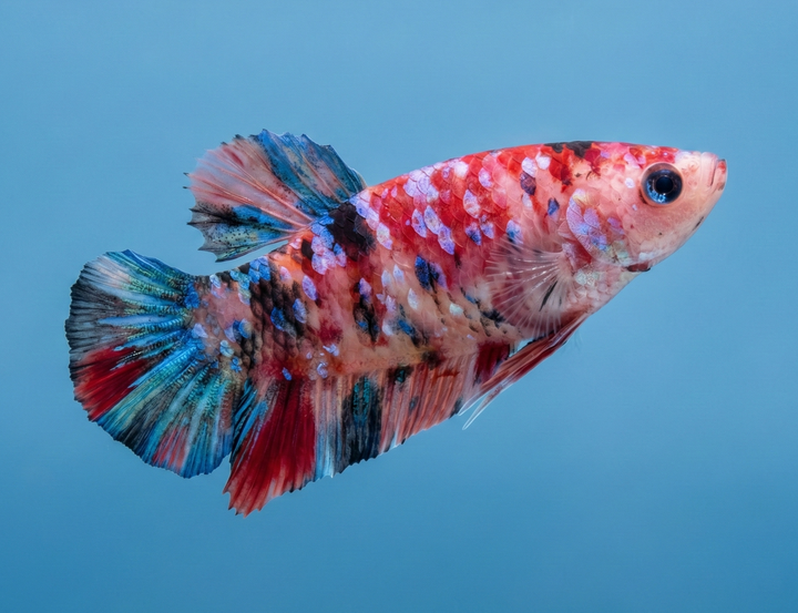 Koi Galaxy Plakat Female Betta