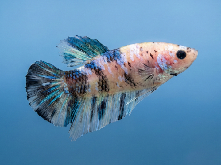 Koi Galaxy Plakat Female Betta