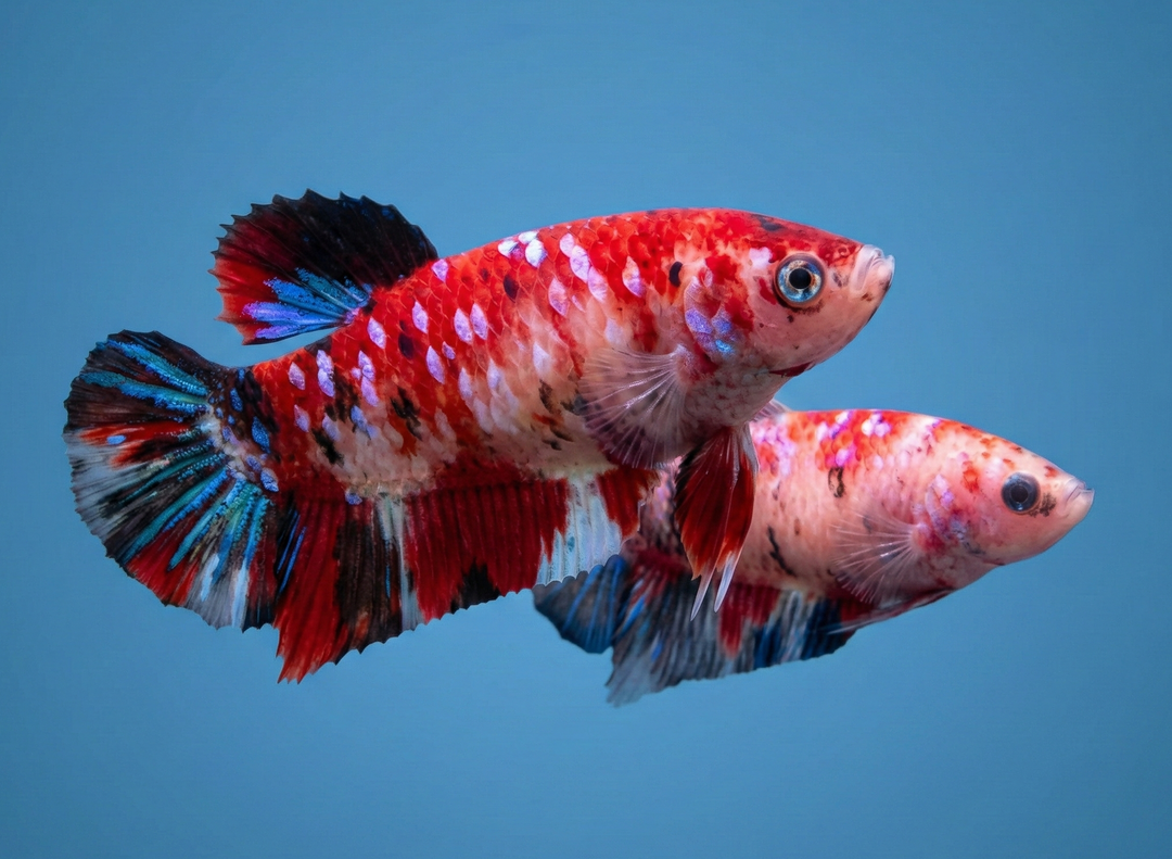 Koi Galaxy Plakat Female Betta