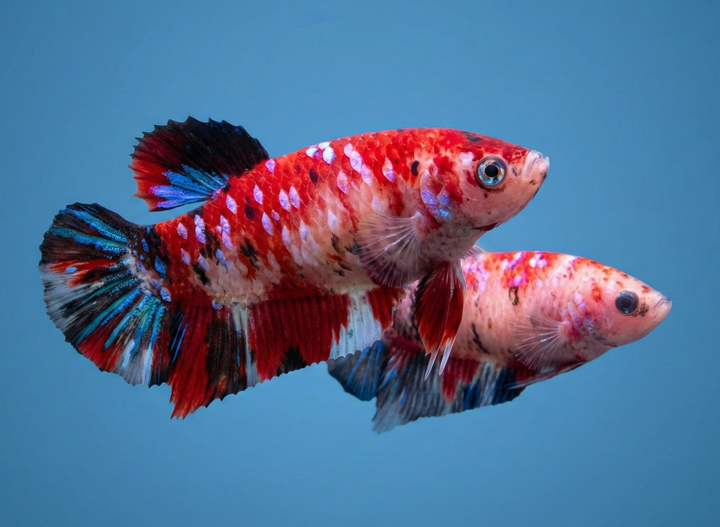Koi Galaxy Plakat Female Betta