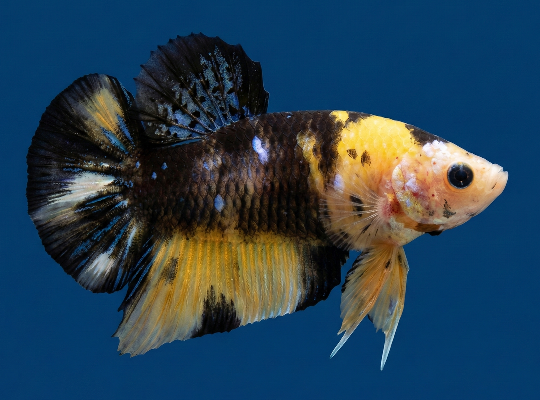 Koi Tiger Plakat Male Betta