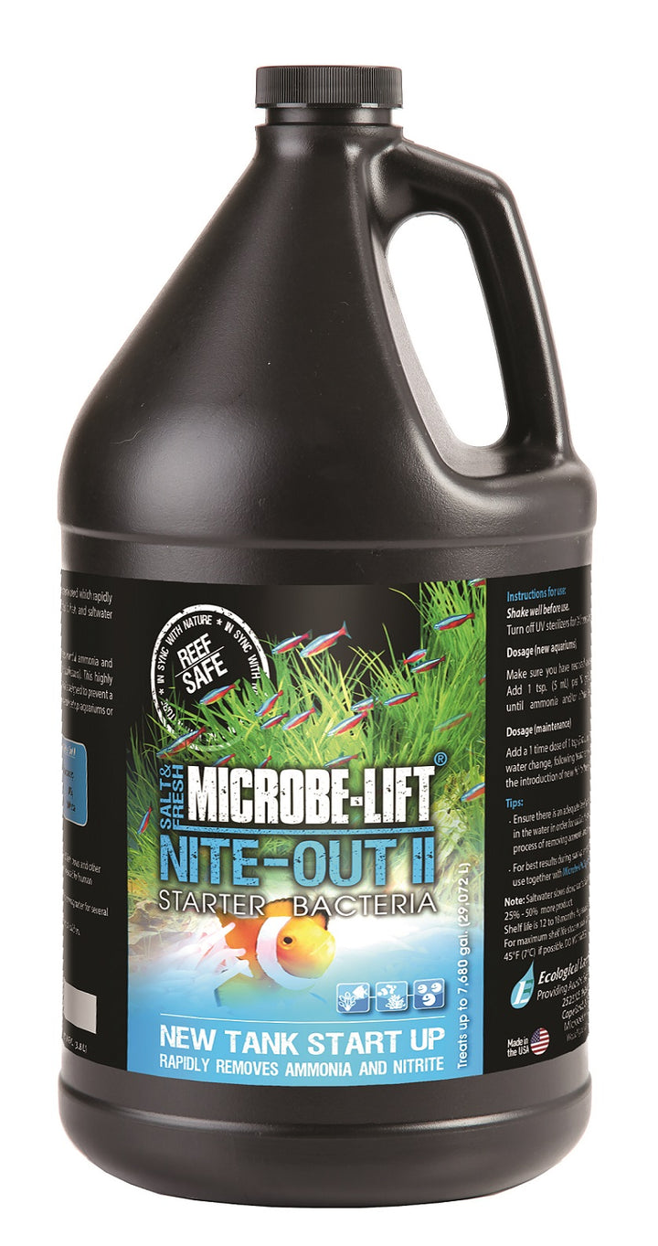 Eco-Labs Microbe-Lift Nite-Out II Starter Bacteria