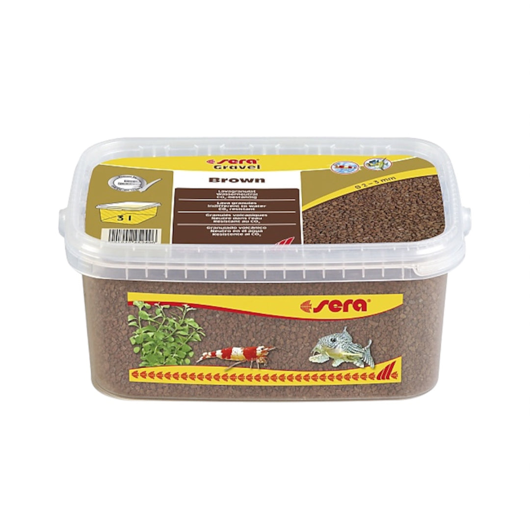 Sera Gravel Brown 6 l