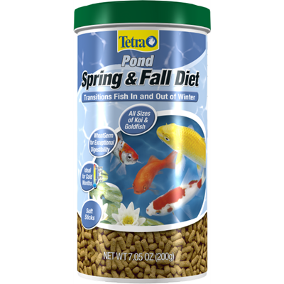 Tetra Pond Spring and Fall Diet