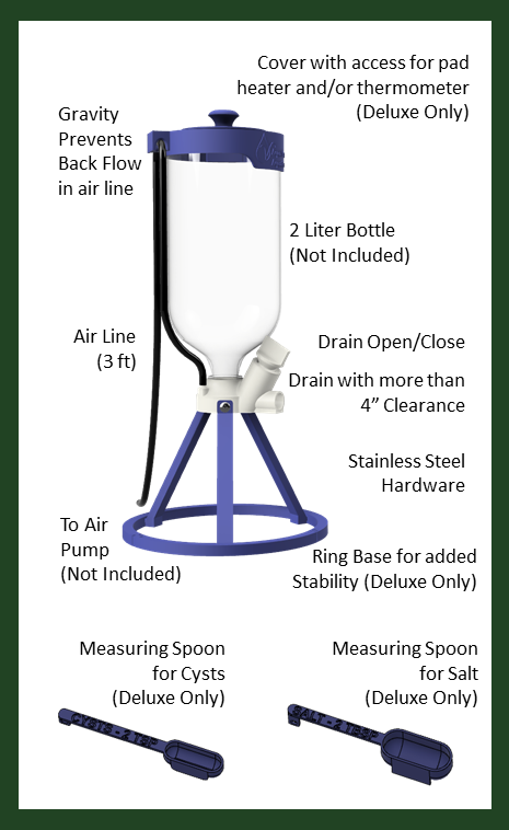AquaVista Aquatics Deluxe Brine Shrimp Hatchery