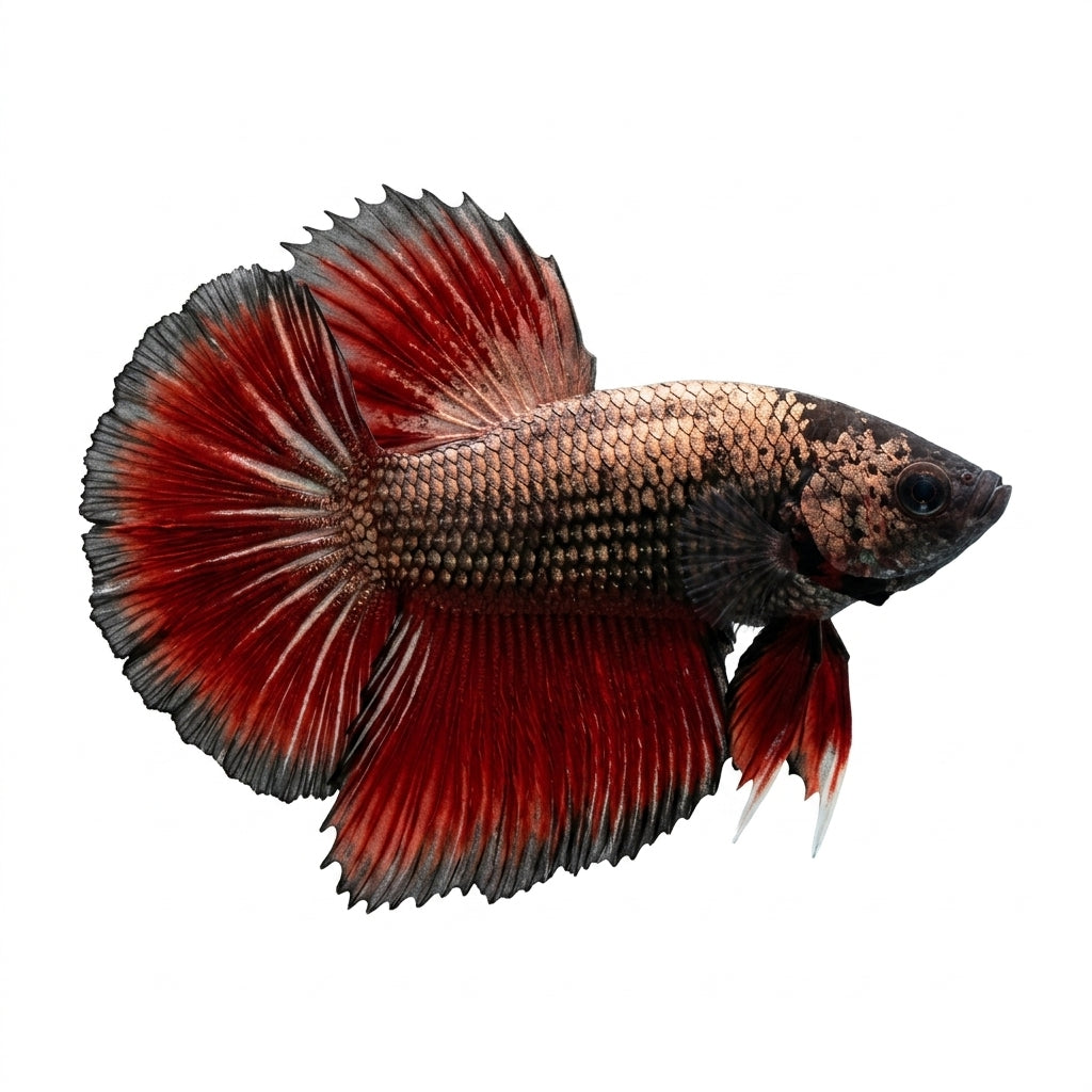 Copper Vampire Halfmoon Unsexed Betta