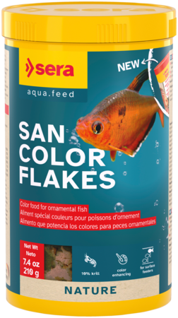 Sera San Nature Color Flakes