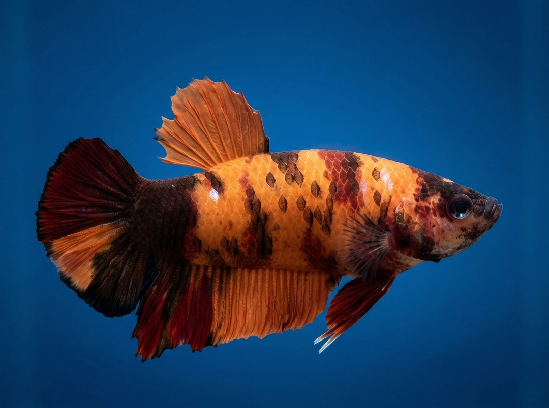 Giant Koi Plakat Male Betta