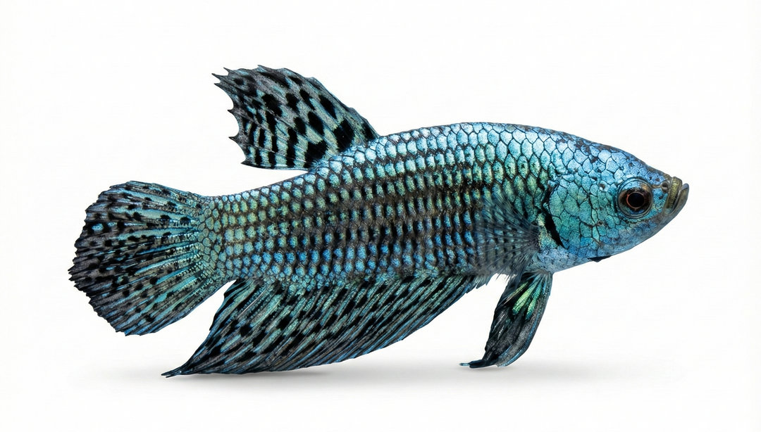 Green Alien Plakat Male Betta