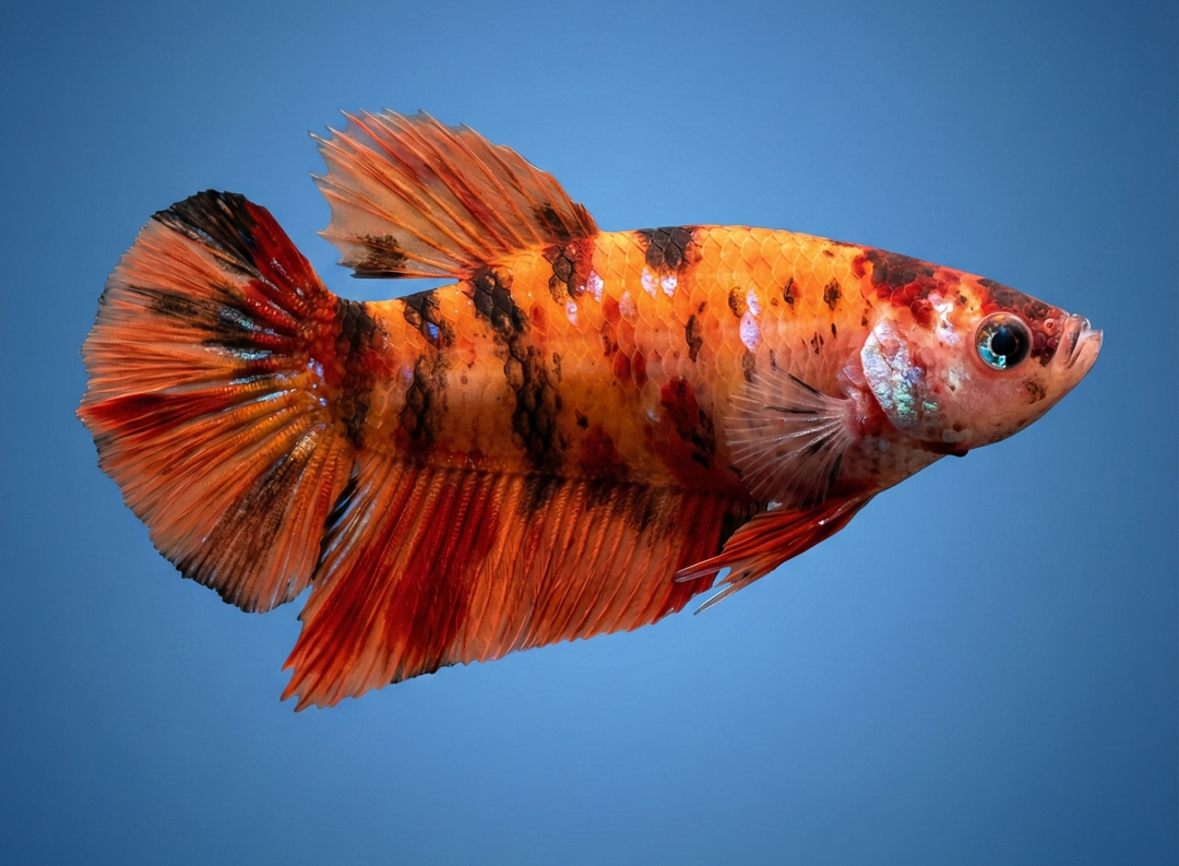 Koi Halfmoon Female Betta