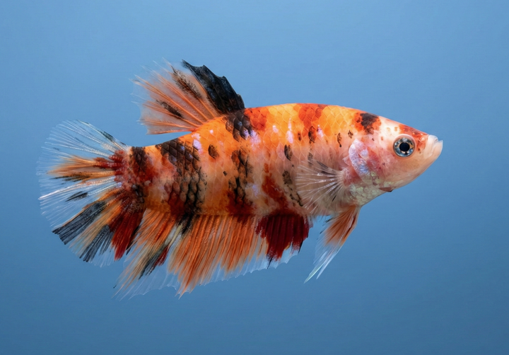 Koi Halfmoon Female Betta