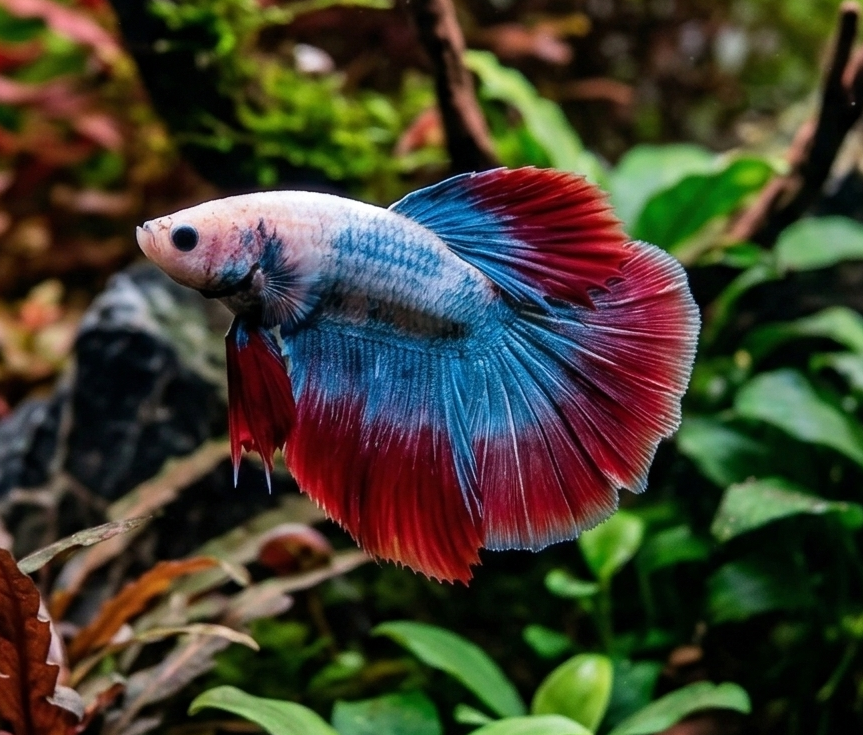 Mascot Halfmoon Male Betta