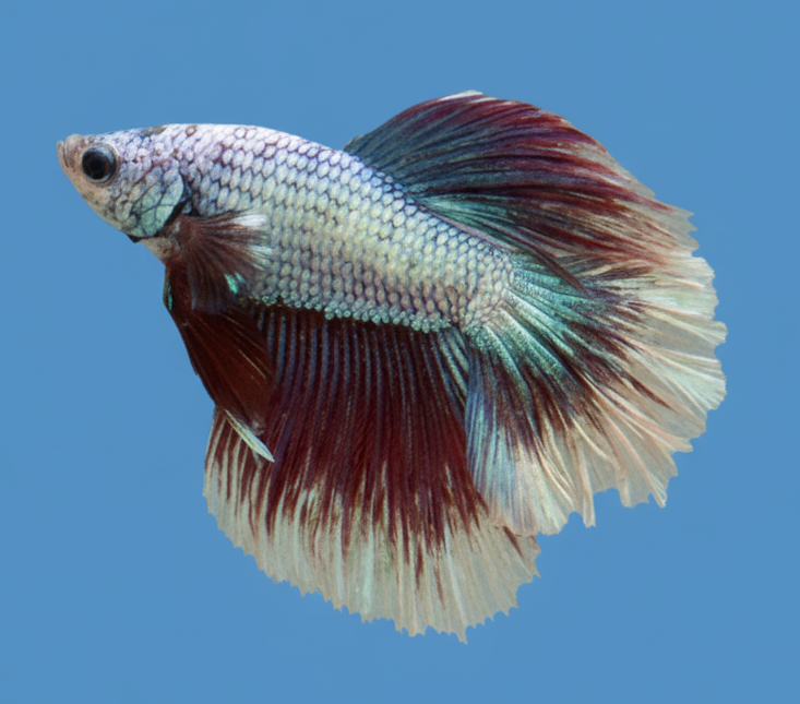 Premium Rosetail Male Betta