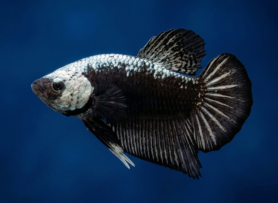 Samurai Mask Plakat Male Betta
