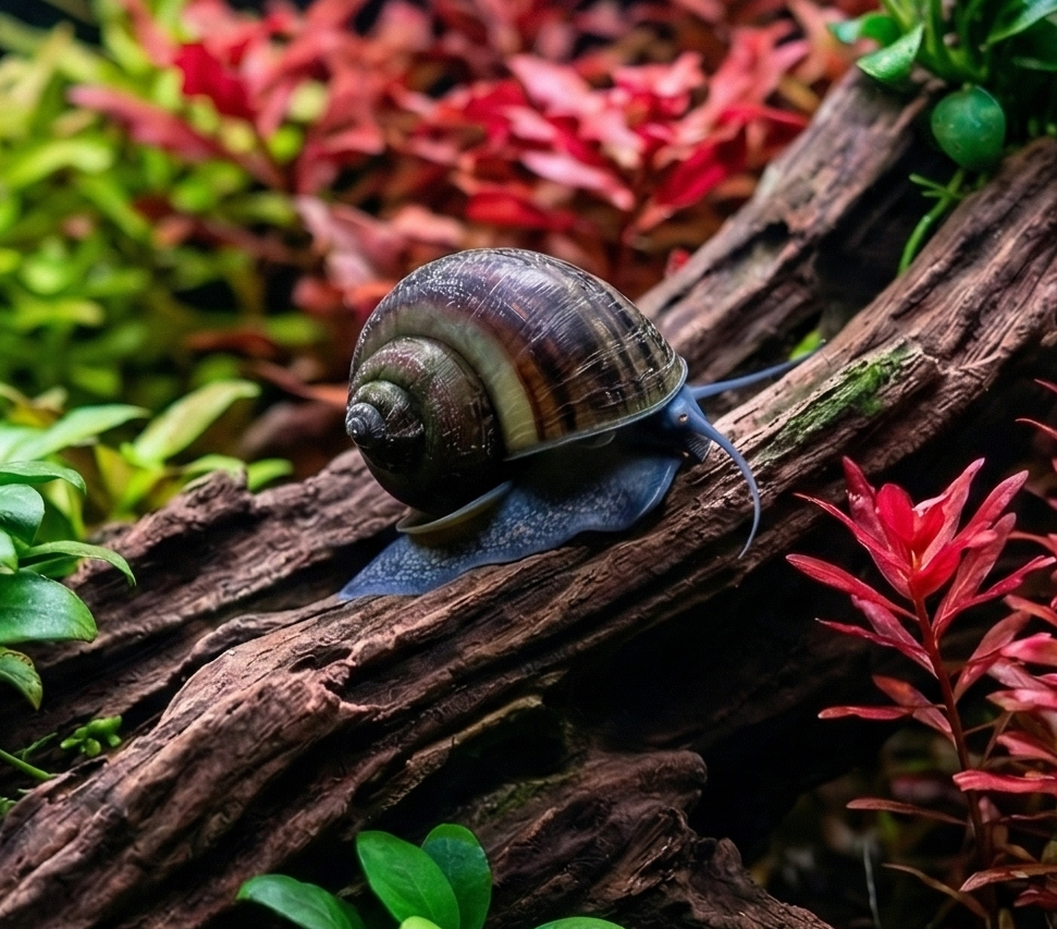 Black Mystery Snail