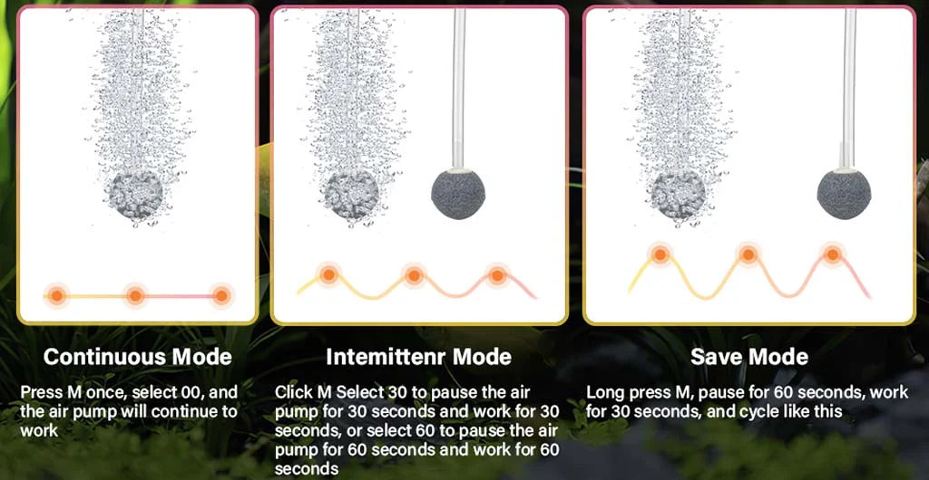 Hygger Rechargeable AC Air Pump
