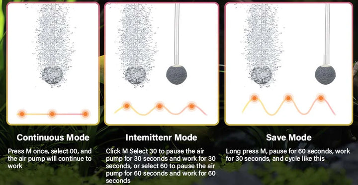 Hygger Rechargeable AC Air Pump