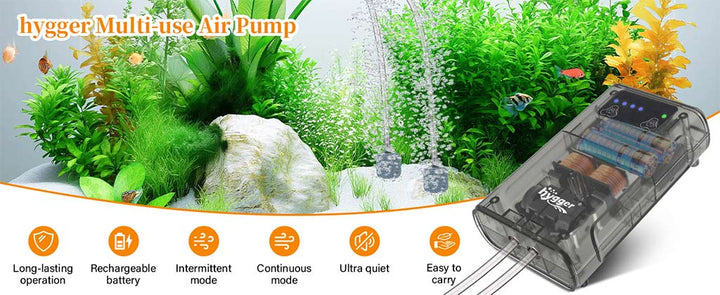 Hygger Compact Aquarium Air Pump
