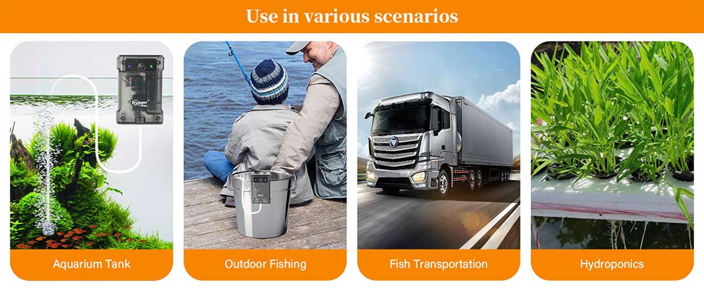 Hygger Compact Aquarium Air Pump