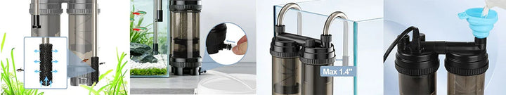 Hygger Dual Flow Aquarium Filter