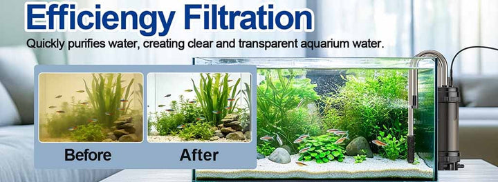 Hygger Dual Flow Aquarium Filter