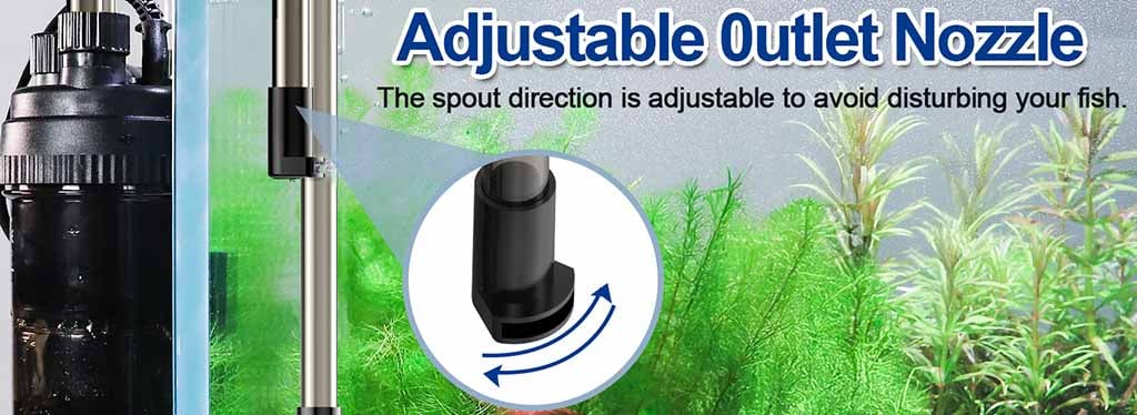 Hygger Dual Flow Aquarium Filter