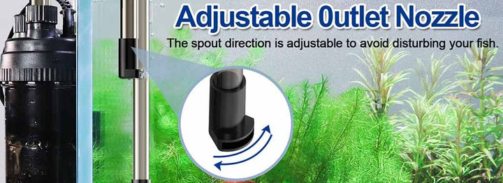 Hygger Dual Flow Aquarium Filter