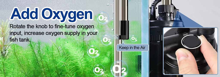 Hygger Dual Flow Aquarium Filter