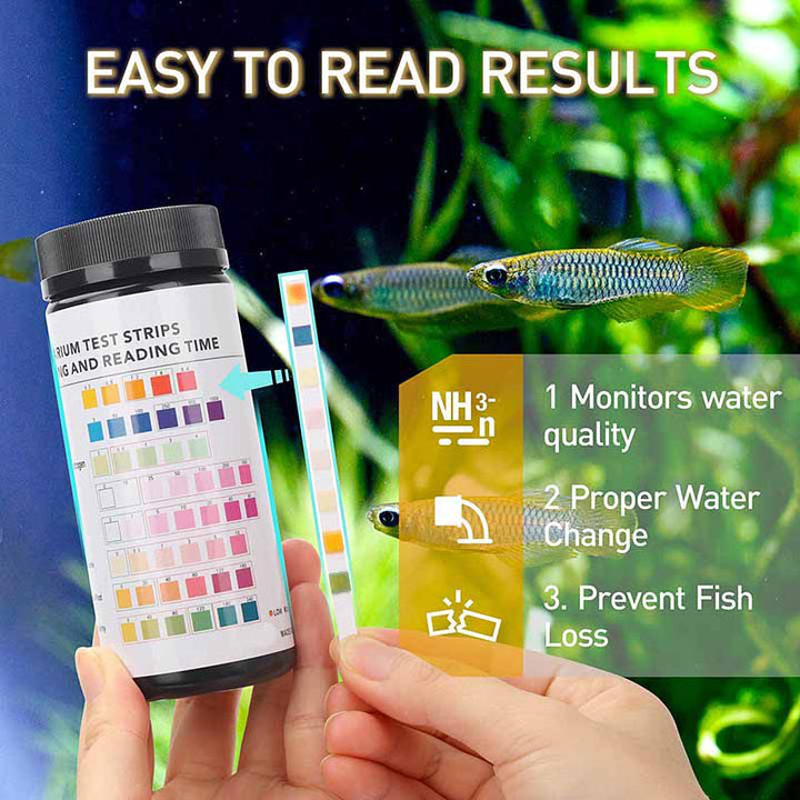 Hygger 8 in 1 Aquarium Test Strips