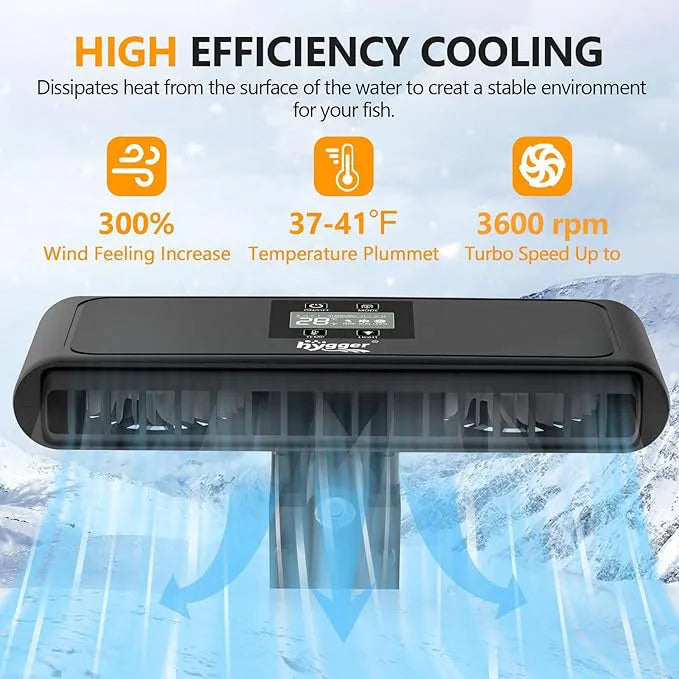 Hygger Aquarium Cooling Fan