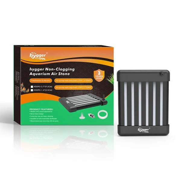 Hygger Non-Clogging Aquarium Air Stone