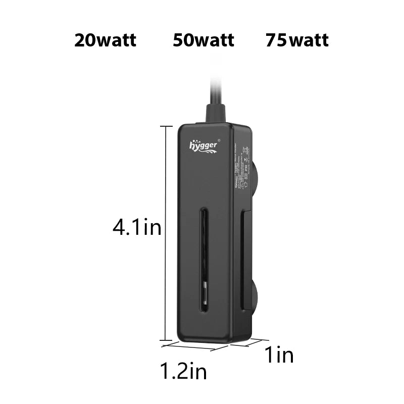 Hygger Nano Heater w/Alert