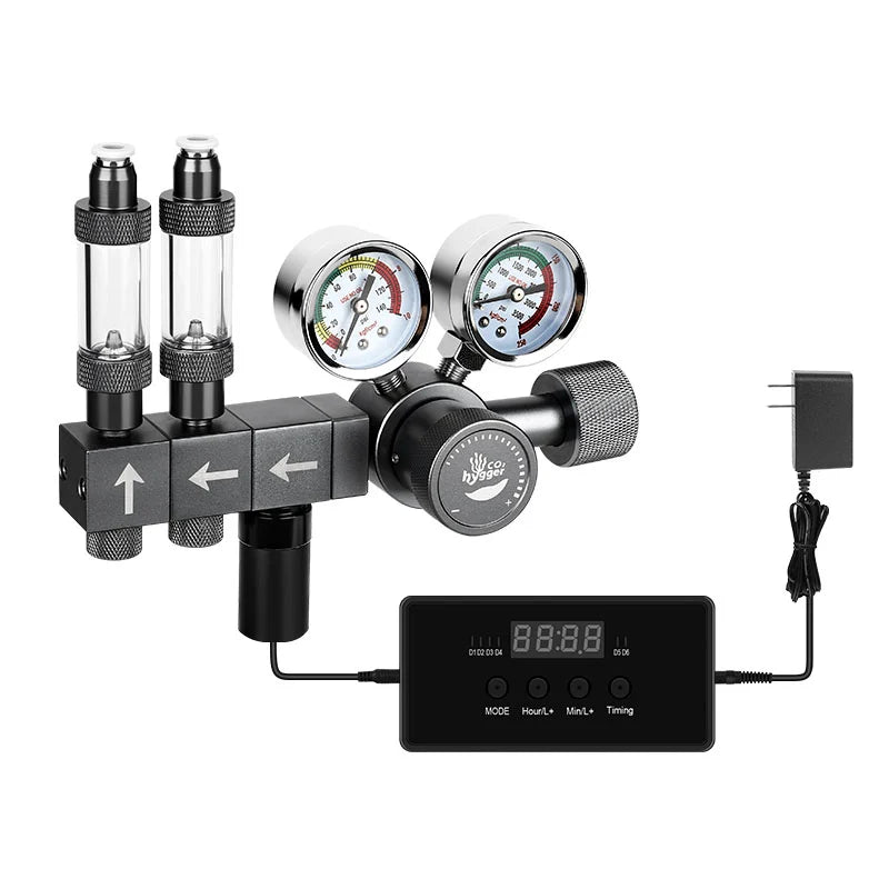 Hygger Dual Stage Dual CO2 Regulator